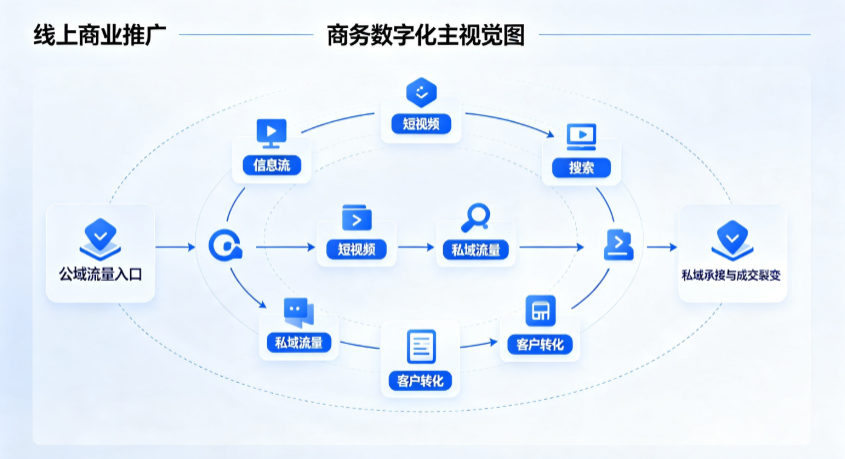 太湖县线上商业推广怎么做？全域流量闭环搭建与低成本转化实战指南